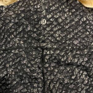 Lululemon Black Patterned Jacket